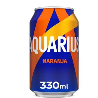 AQUARIUS NARANJA LATA 33CL