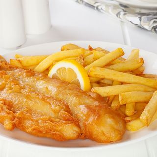 fish & chips with Drink