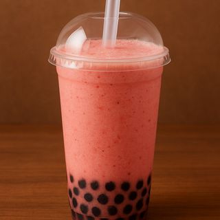 Bubble tea de Fresa y Mora ( M )