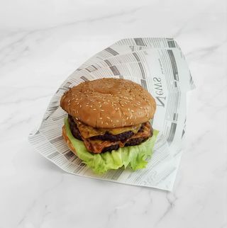 Double decker burger