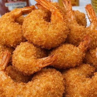 Chicharrón de langostinos