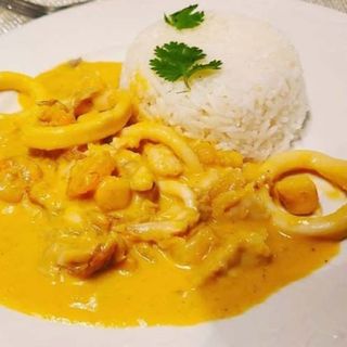 Picante de mariscos