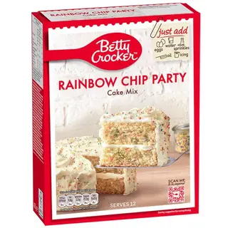Betty Crocker Rainbow Chip Party Cake Mix 425 g