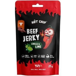 HOT CHIP Beef Jerky Chilli & Lime 25g