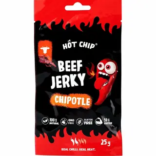HOT CHIP Beef Jerky Chipotle 25 g