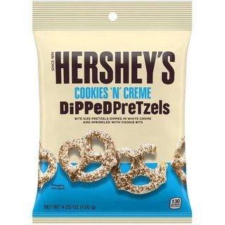 Hershey's Cookies 'n' Creme Dipped Pretzels 120 g 