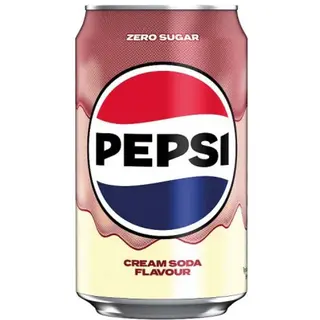 PEPSI Cream Soda Flavour ZERO SUGAR 330 ml