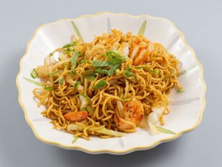 34.TALLARINES CON GAMBAS