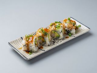 S44A.Rainbow Roll Pato Maki (4 Pzs.)