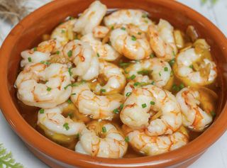 Gambas al ajillo