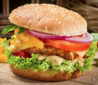 Hamburguesa de pollo