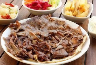 Plato Kebab Gratinado