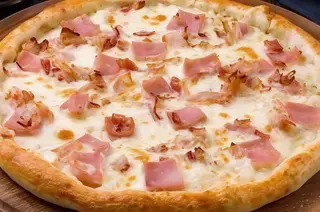 Pizza Carbonara 33 Cm.