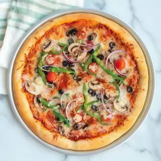 Pizza Vegana 33 Cm.