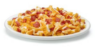 Patatas Con Cheddar Y Bacón
