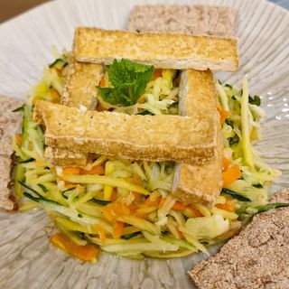 Ensalada de mango vegetal