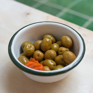 Aceitunas aliñadas