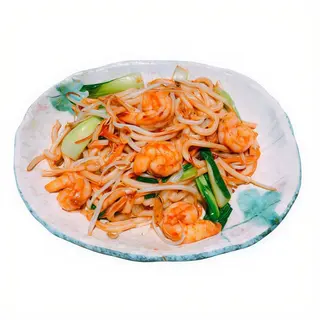 19. Udon con gambas