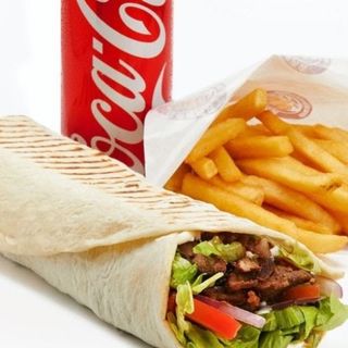 Menu Durum kebab XL