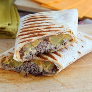 Menú tacos francés de pollo