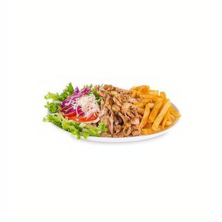 Shawarma Plato Pollo O Ternera O Mixto