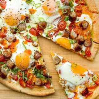 Menú 2 pizza mediana y patatas Mac