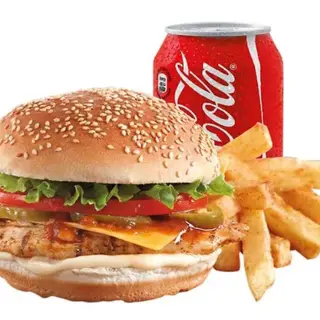 Menu Hamburguesa pollo XL