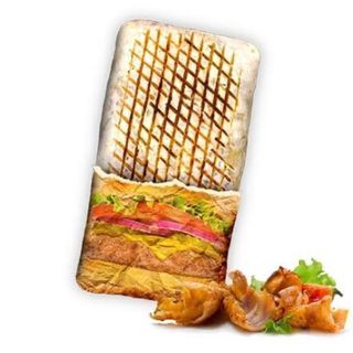 Menú taco francés de pollo XL