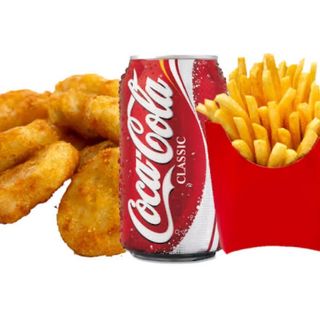 Menu nuggets de pollo