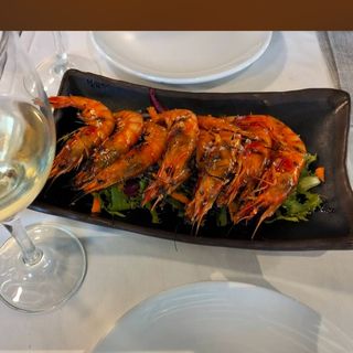 Gamba vermella al grill
