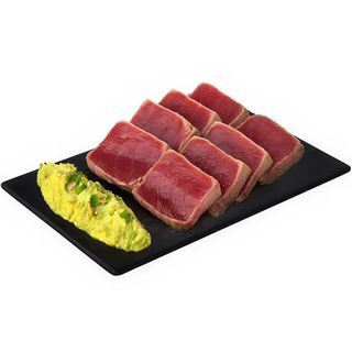 Tataki de tonyina amb guacamole