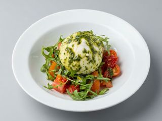 Burrata al pesto
