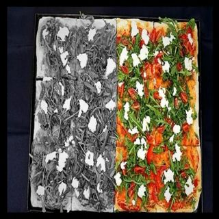 Pizza romana - Caprese