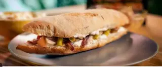 Bocadillo  De Bonito Con Mayonesa