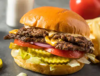 Hamburguesa de ternera completa