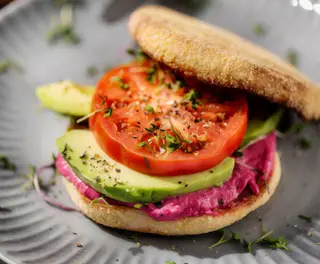 Sándwich vegetal