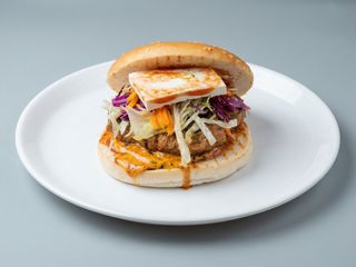 Hamburguesa de pollo o ternera