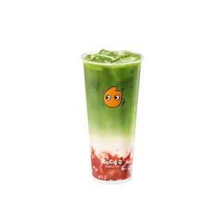 Matcha Latte de Fresa