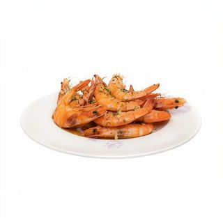 Gambas a la plancha (ración)