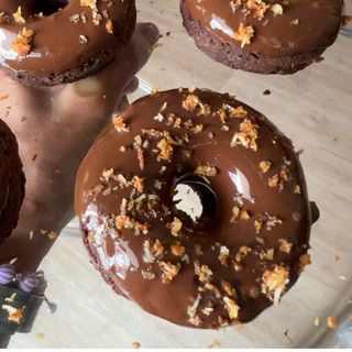 Donut de chocolate