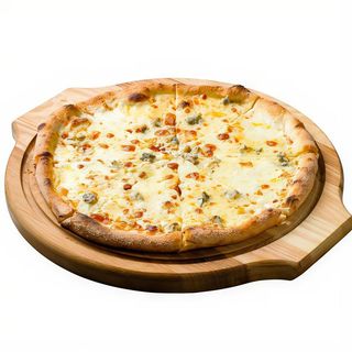 Pizza clásica 4 quesos