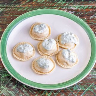 Sorrentinos de Pera con Gorgonzola (puedes elegir otra salsa)