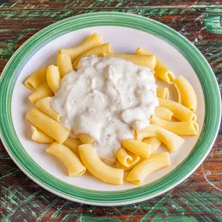 Macarrones con bechamel (puedes elegir otra salsa)
