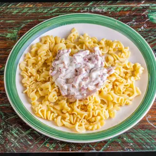 Fusiles con carbonata (puedes elegir otra salsa)