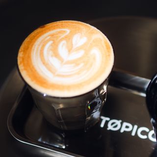 Maple Tahini Latte