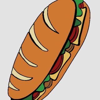 bocadillo de baicon queso