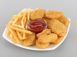 Menú nuggets (8 uds.)