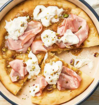 Pizza pistacho
