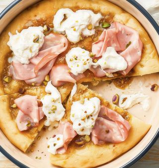 Pizza pistacho