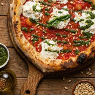 Pizza Genovesa (33 cm.)